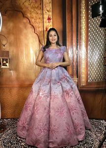 Stunning Ombre Floral Gown