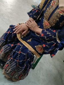Beautiful Navy Blue Lehenga Choli