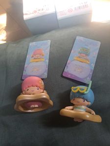 Little Twin Stars Figurines - ocean pearl series