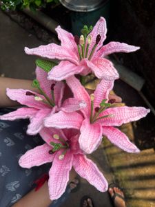 crochet lilies