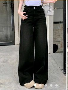Savana  Black Wide-Leg Jeans