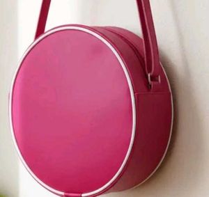 Cute Teddy Bear Pink Crossbody Bag