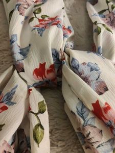 Floral Print Scarf