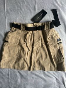 Cargo Skirt with Belt