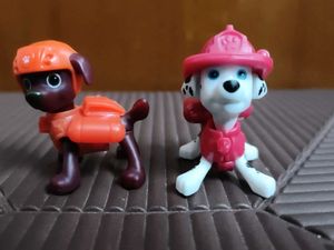 2 kinder Joy paw patrol toys