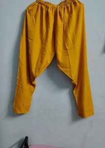 Vibrant Yellow Ethnic Pants plazo bottom women