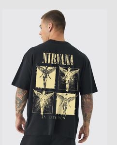 Men's Black Graphic T-Shirt