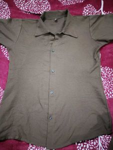 Brown shirt