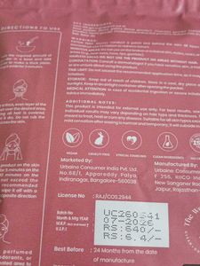 The Wellness Shop Rose Facial Wax