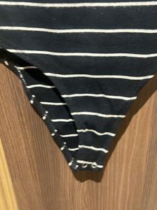 Chic Striped Bodysuit