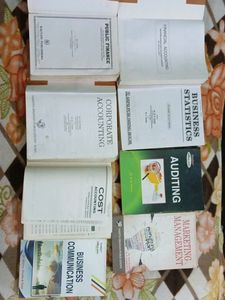 Graduation Books of Commerce Students (B.Com)