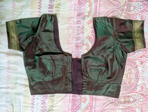 Semi Silk saree with stitched blouse