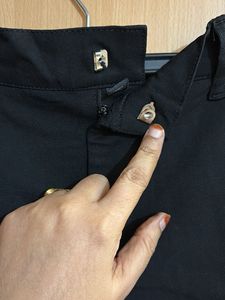 Black Straight Leg Pants