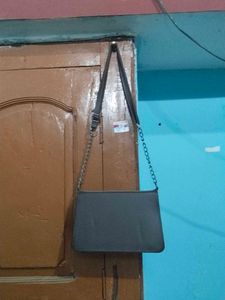 Stylish Black Chain Sling Bag