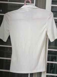 Classic White Polo T-Shirt