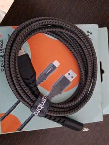 AMBARANE IPHONE UNBREAKABLE DATA CABLE
