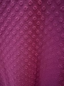 ✨ Allen Solly Textured Plum T-Shirt | Size XL ✨