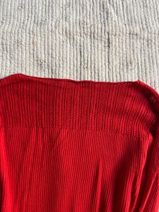 chic ribbeb fitted top