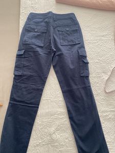 Men's Navy Blue Cargo Pants