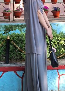 Grey elegant dress