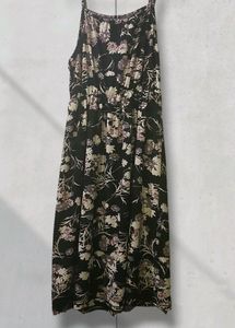 Black Floral Dress