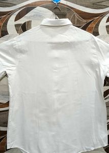 Classic White Button-Up Shirt