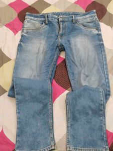 Light Wash Denim Jeans