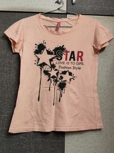 Cute Pink Graphic T-Shirt