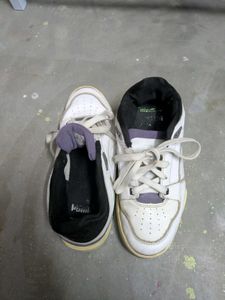 White Lace-Up PUMA Sneakers