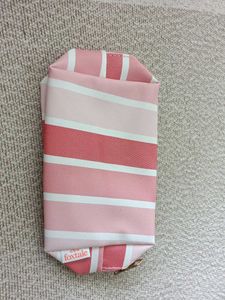 Brand New Cute Pink Stripe Pouch