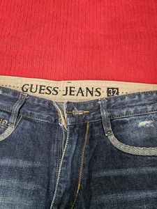 Guess Jeans Men’s Bootcut Denim – Size 32 | Dark