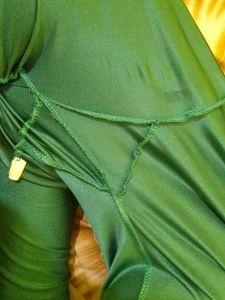 Men's Shiny Green Pants