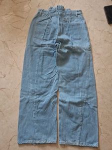 Light Wash Wide Leg Jeans