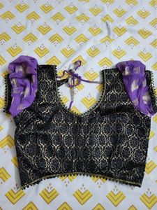 Purple Black Blouse Never Used