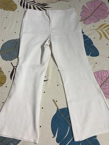 White Flared Pants 🤍