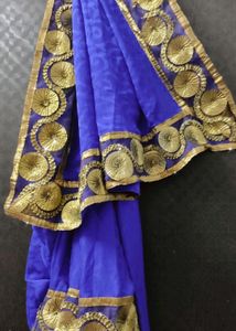 Self Printed Heavy Border Saree