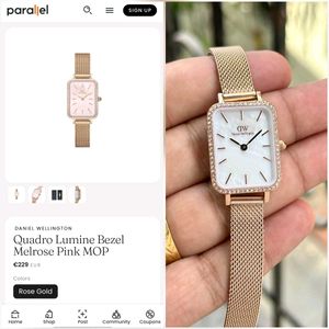 Daniel Wellington Rose Gold Watch