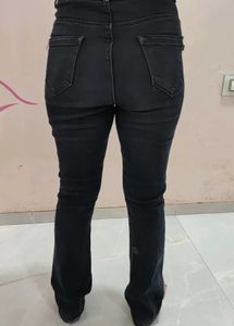 Classic Black Bootcut Jeans