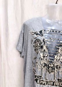 Gothic Skeleton Graphic Tee