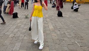 Stylish Yellow Top