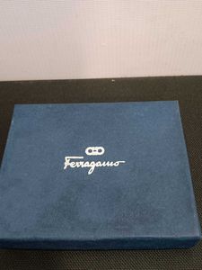 Salvatore Ferragamo Black Leather Wallet