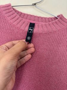 Hey Pink Sweater