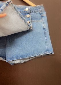 Denim Skort