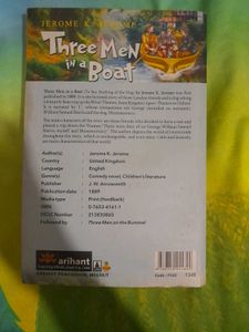 Three Men in a Boat by Jerome K. Jerom
