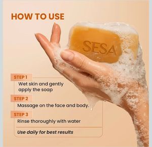 Sesa Brightening and Tan Removal Soap