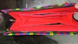 Women handbag With multiple Partition