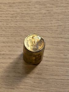Vintage Indian Coin Trinket Box