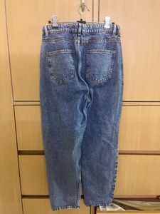 Denim &amp; Co High Waist Mom Fit Jeans