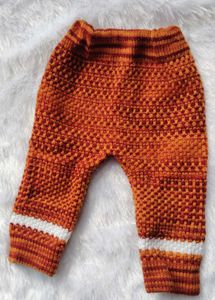 Knitted Baby Sweater Set with Hat