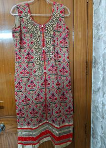 Embroidered Kurta with Dupatta set